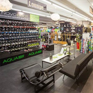 Ausstellung der Maßskischuhe Aqua Novo Boot